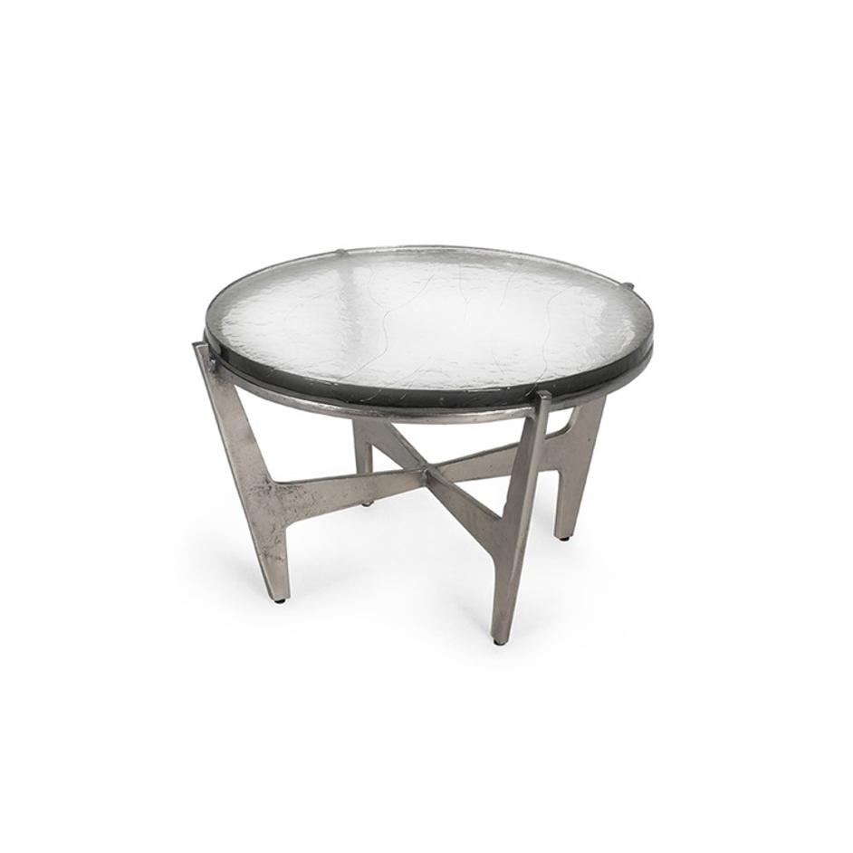 Patrick Round Coffee Table 18in by Classic Home