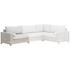 Tropez Outdoor Modular Left Facing 1-Arm Sofa by Essentials For Living