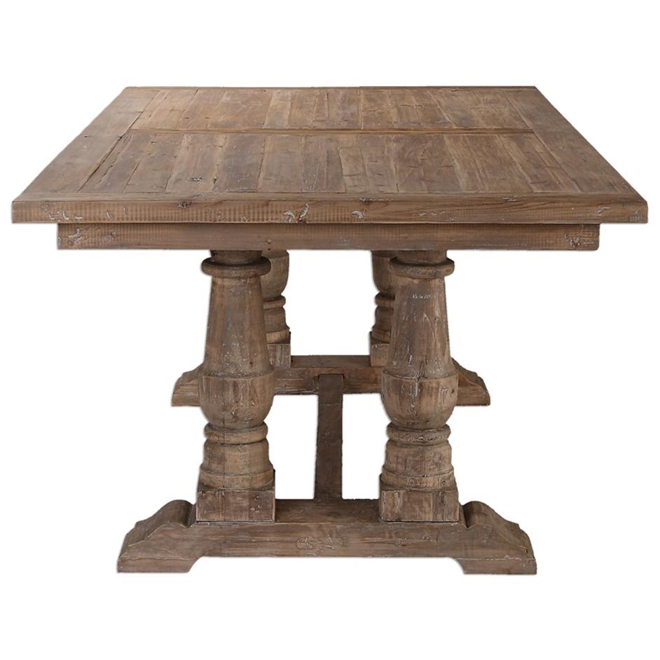  Stratford Salvaged Wood Dining Table by Uttermost