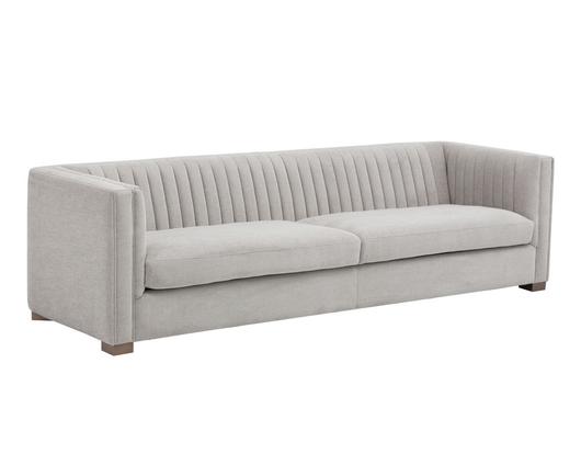 Caitlin Sofa - Hemingway Silver by Sunpan