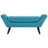 Gatley Upholstered Fabric Bench In Pure Water by Modway Furniture