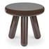 Joy Accent Table Dark Brown Lacquer by Moes Home