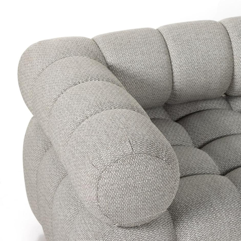 Roma Outdoor 5pc Sectional In Faye Ash by FOUR HANDS