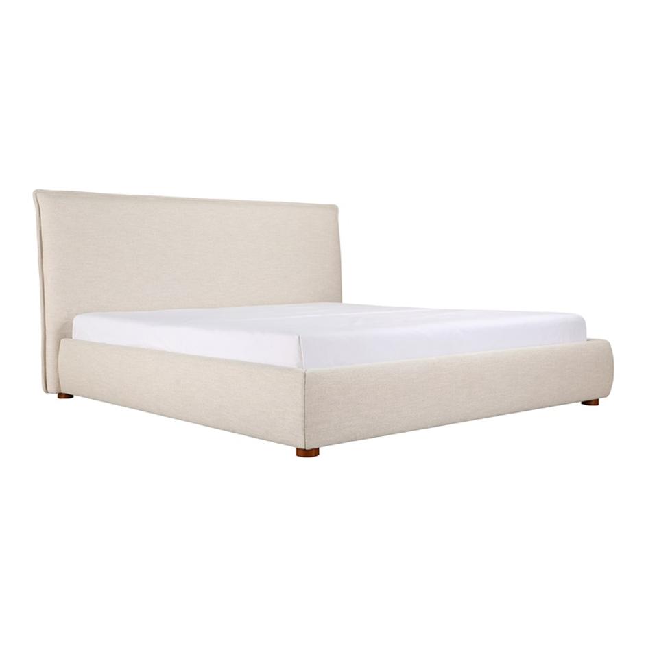 LUZON QUEEN BED WHEAT by Moes Home