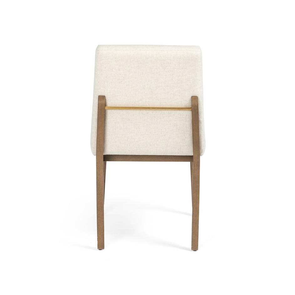 Elsie Dining Chair-Savile Flax by FOUR HANDS