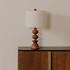 Gwen Table Lamp Honey Brown by Moes Home