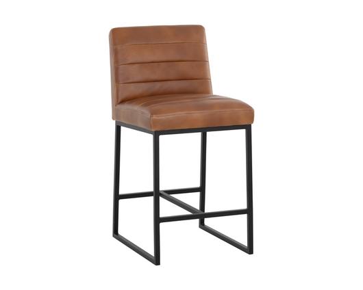 SPYROS COUNTER STOOL - TOBACCO TAN by Sunpan