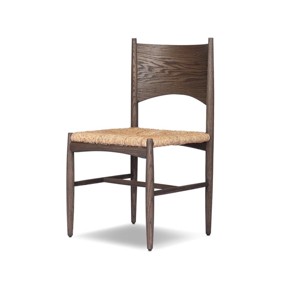 Jovan Dining Chair - Stained Saddle Brown by Four Hands