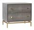 Pesce Shagreen Nightstand by tov furniture