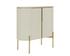 PALOMA BAR CABINET - HIGH GLOSS CREAM by Sunpan