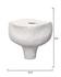 Plunge Ceramic Decorative Vessel, Matte White by Jamie Young