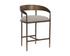 ZANATTA COUNTER STOOL - ZENITH TAUPE GREY by Sunpan