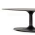Simone Oval Coffee Table - Raw Black by Four Hands