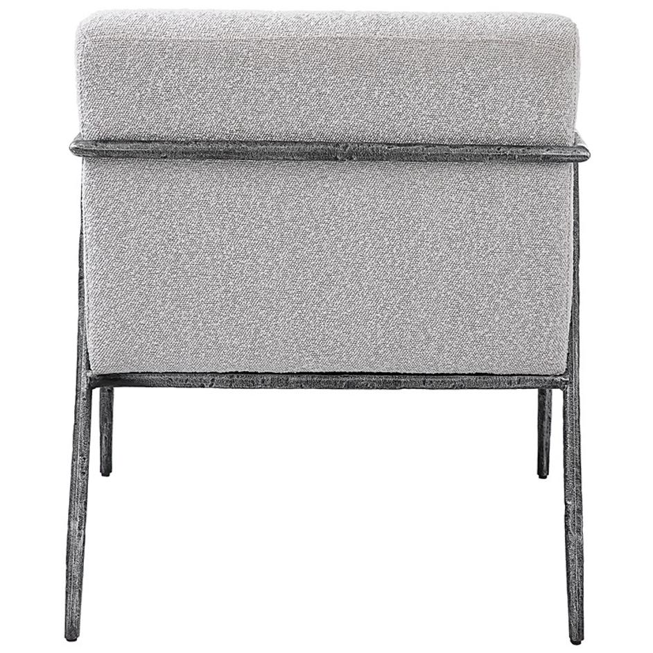 Brisbane Light Gray Accent Chair by Uttermost