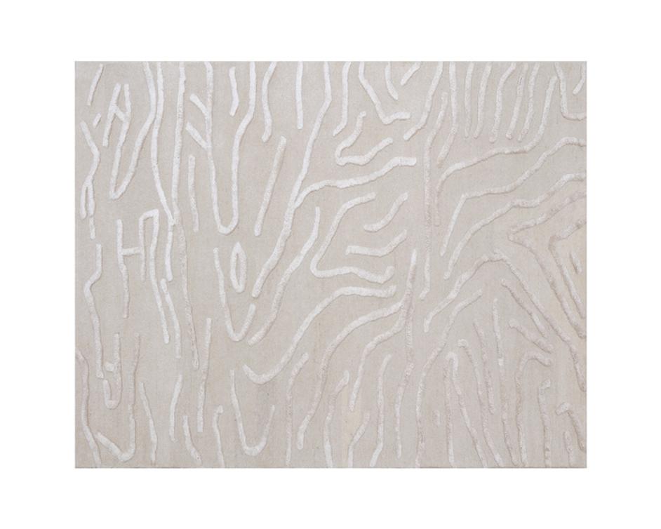 KENYA HAND-TUFTED RUG - BEIGE - 8' X 10' by Sunpan