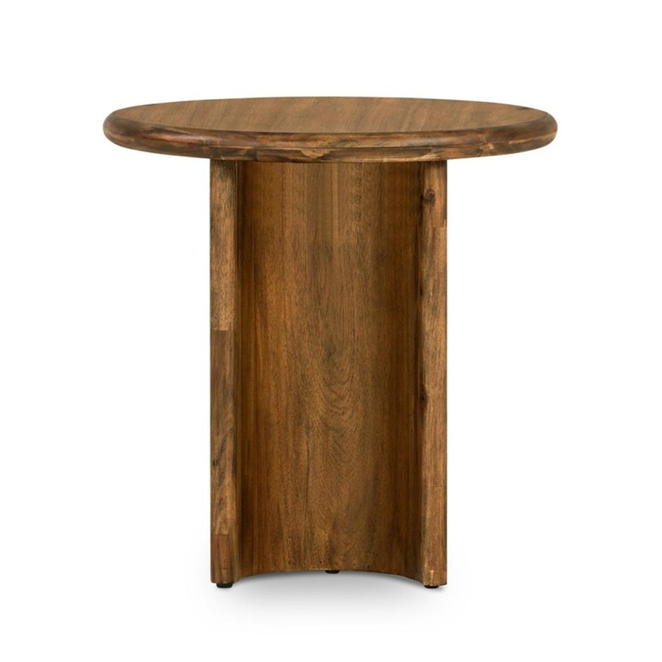 Paden End Table - Seasoned Brown Acacia by Four Hands