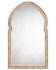 Bardot 60" Wood & Buffalo Bone Arch Wall Mirror by Jamie Young