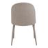 BURTON FABRIC DINING CHAIR LIGHT GREY by Moes Home
