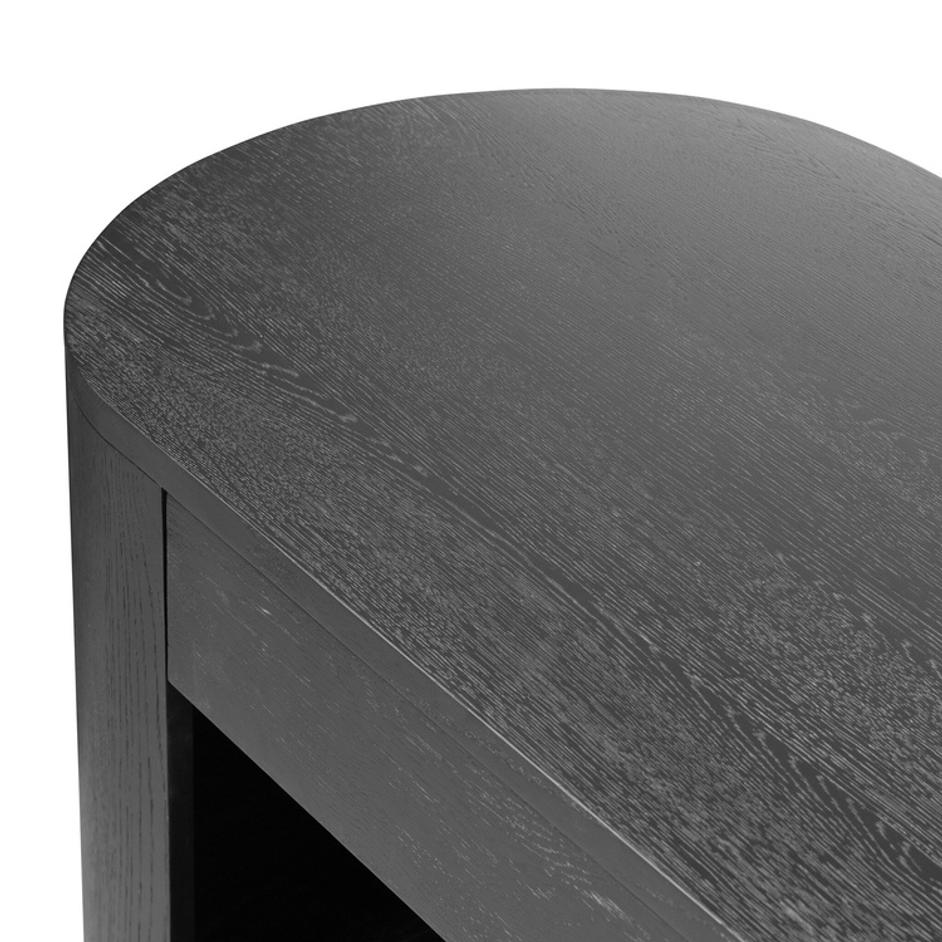 Pilar Desk - Brushed Ebony Oak by Four Hands