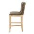 Dorsey Fabric Counter Stool, Pasadena Taupe by New Pacific Direct