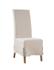 Linen Slip Covered Parsons Chair by Furniture Classics