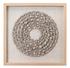 Bora Bora Framed Wall Art, Taupe Snail Shell by Jamie Young