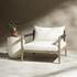 Sherwood Outdoor Chair In Weathered Grey by FOUR HANDS