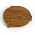 Peche Outdoor Small Tray In Natural Teak by Four Hands