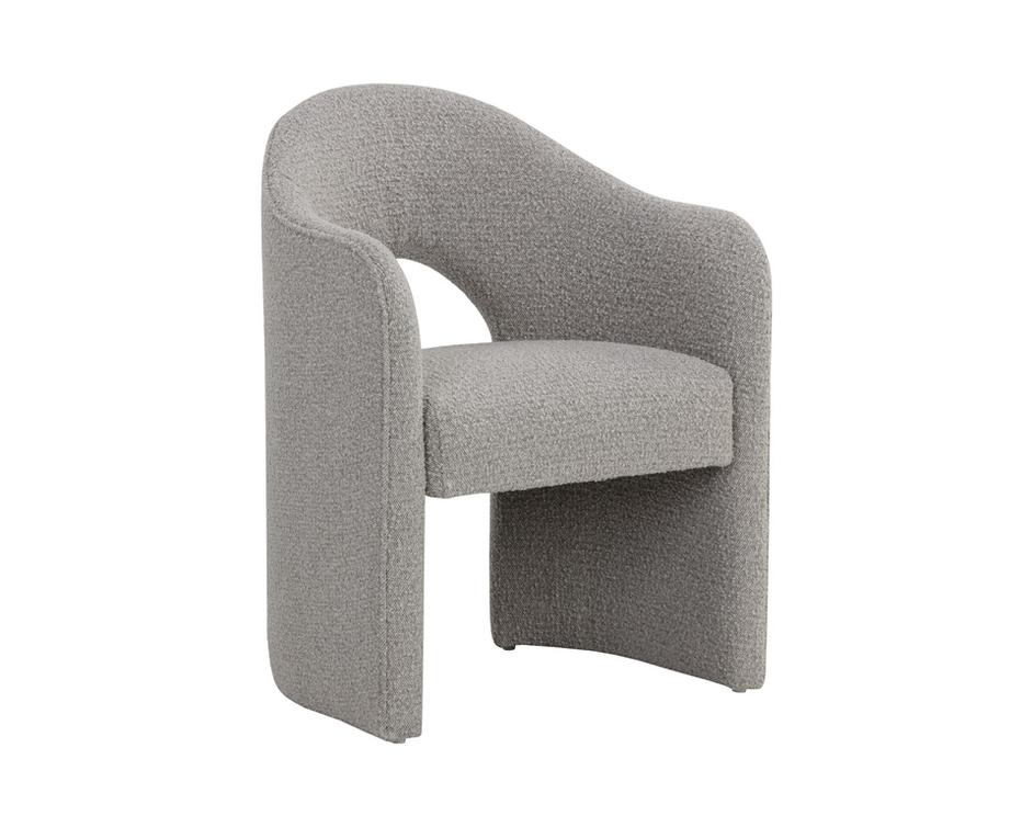 ANAYA DINING ARMCHAIR - ALTRO CAPPUCCINO by Sunpan