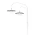 Shade 2-Light Wall Lamp with LED Bulbs with White Wall Hanger by UMAGE