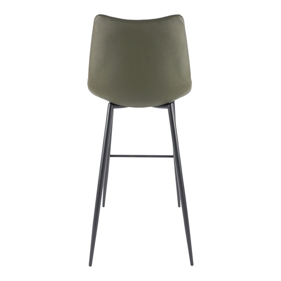 ALIBI BARSTOOL DARK GREEN-M2 by Moes Home