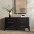 Rosedale 6 Drawer Dresser in Ebony Oak by FOUR HANDS