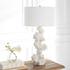 Remnant White Marble Table Lamp by Uttermost