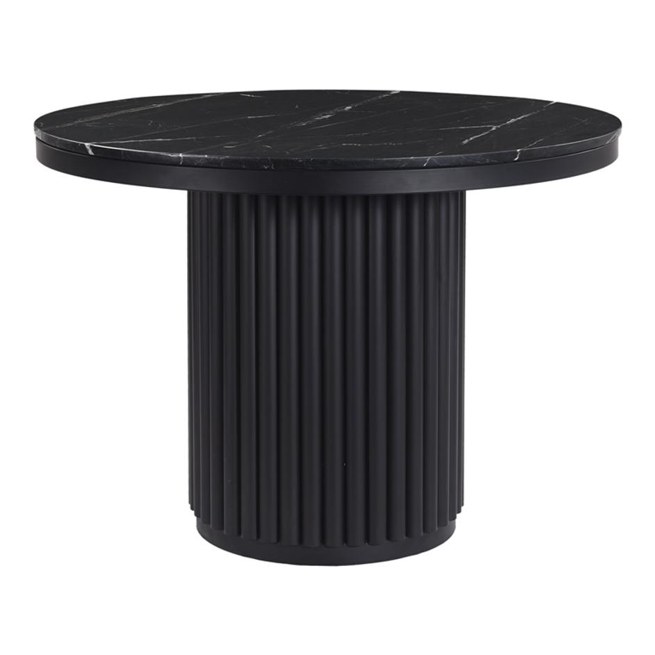 TOWER DINING TABLE BLACK MARBLE by Moes Home