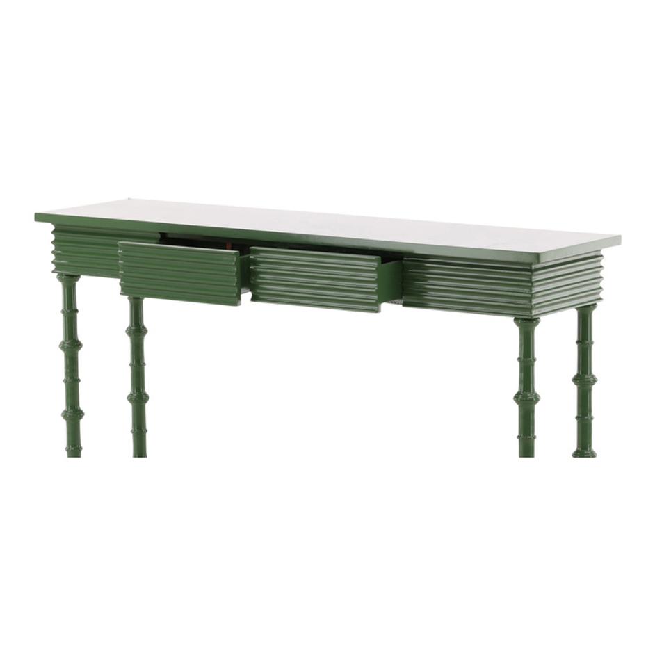 Green Alice Console by Furniture Classics