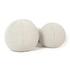 Balle Pillow, Set Of 2 In Knoll Natural And Set of 2 And 12.5" diam, 10" diam by Four Hands