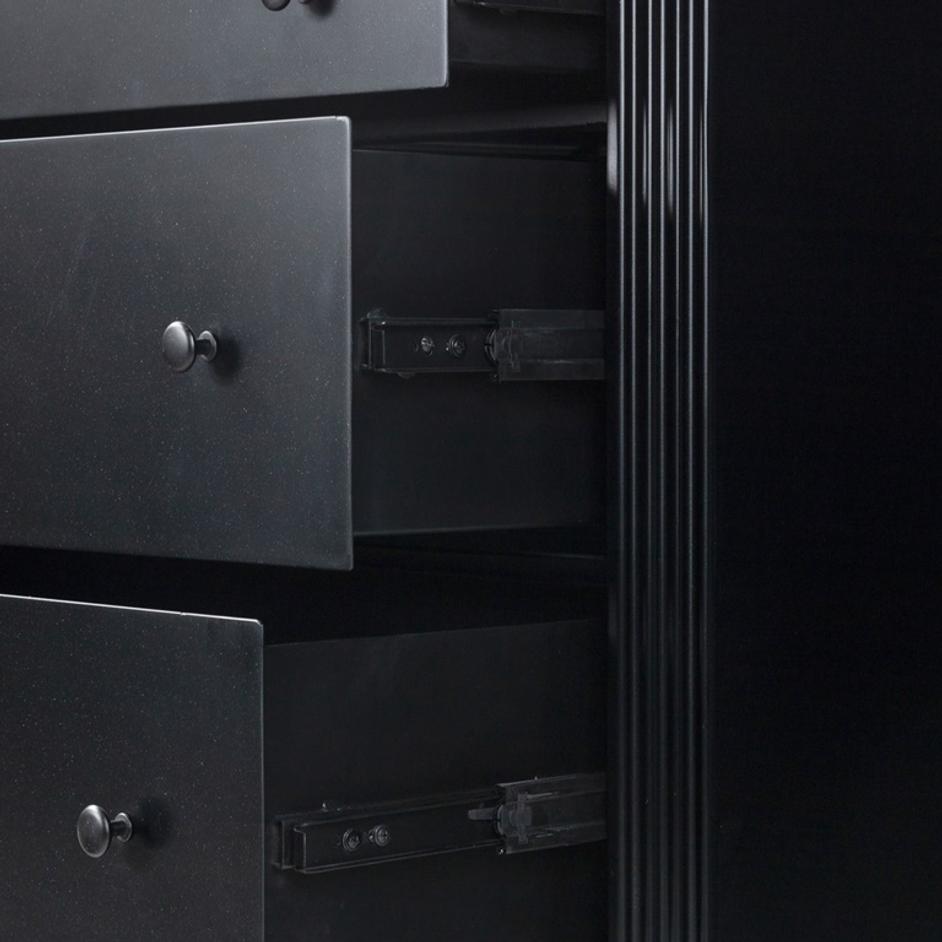 Lendon 6 Drawer Dresser in Black by FOUR HANDS