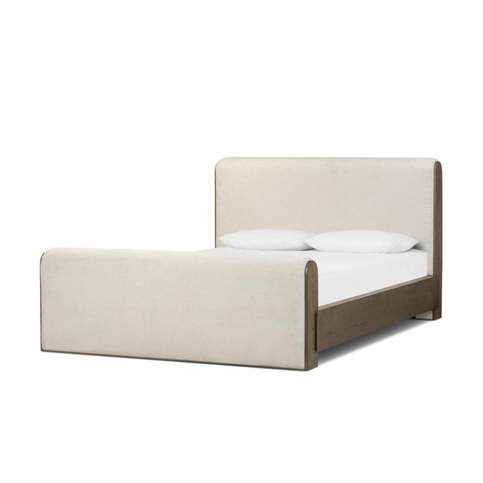 Sloane King Bed - Crypton Wayfarer Snow by Four Hands