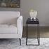 Telone Modern Black Side Table by Uttermost