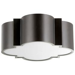 Wyatt Ceiling Mount In Noir by Cyan Design