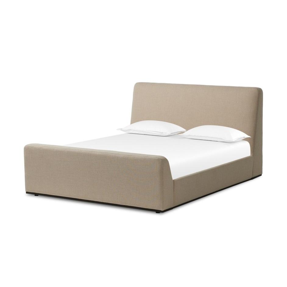 Colt Queen Bed - Irving Flax by Four Hands