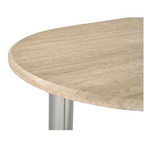 Fia Dining Table Travertine by Moes Home