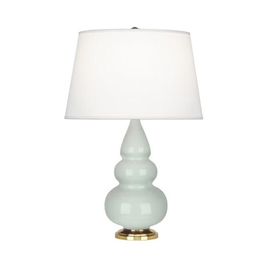 Celadon Small Triple Gourd Accent Lamp by Robert Abbey