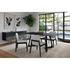 GODENZA DINING TABLE RECTANGULAR BLACK ASH by Moes Home