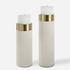 Wessex White Pillar Candleholders Set Of 2 by Uttermost