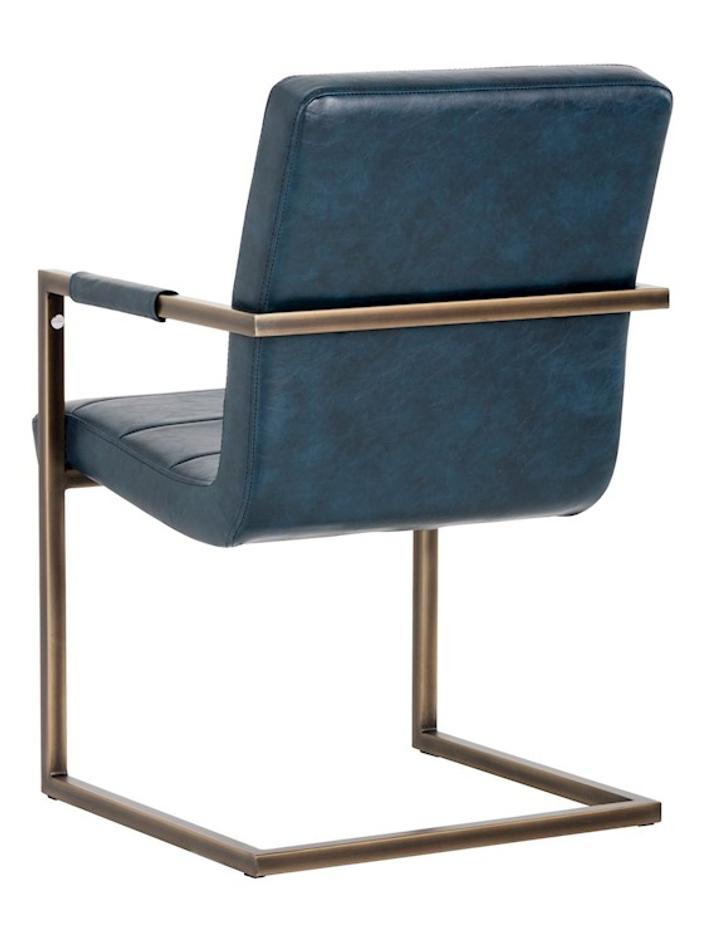 JAFAR ARMCHAIR - VINTAGE BLUE by Sunpan