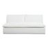 Miles Outdoor Sofa White by Moes Home