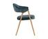 BURGOS DINING ARMCHAIR - NONO PETROL by Sunpan