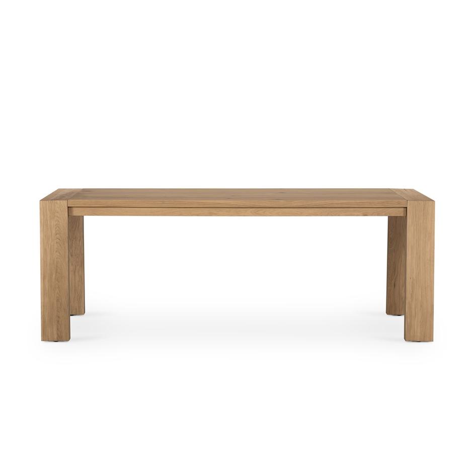 Capra Dining Table-Light Oak Resin by FOUR HANDS