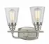 Annora 2 Light Vanity  in Brushed Nickel Finish by Z-Lite